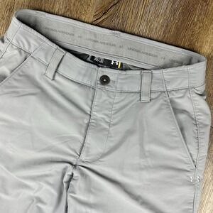 Under Armour Match Play Gray‎ Chino Golf Pants Men's 30 X 30 Performance's
